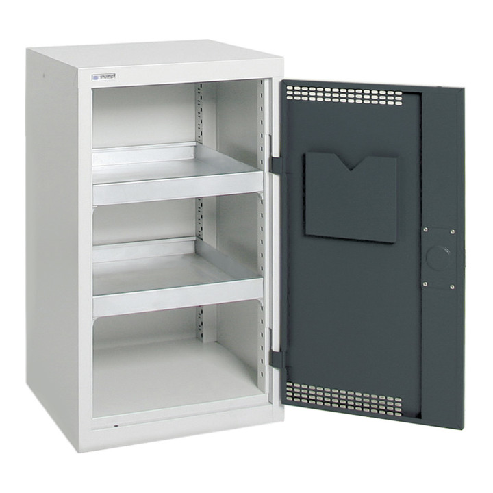 Stumpf Umweltschrank BP-1, RAL 7035/7016, 2 Auffangwannen