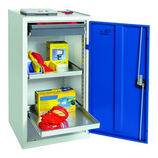 Stumpf Werkzeug- und Materialschrank 3000, RAL 7035/7016, 1 Schublade, 2 Wannen