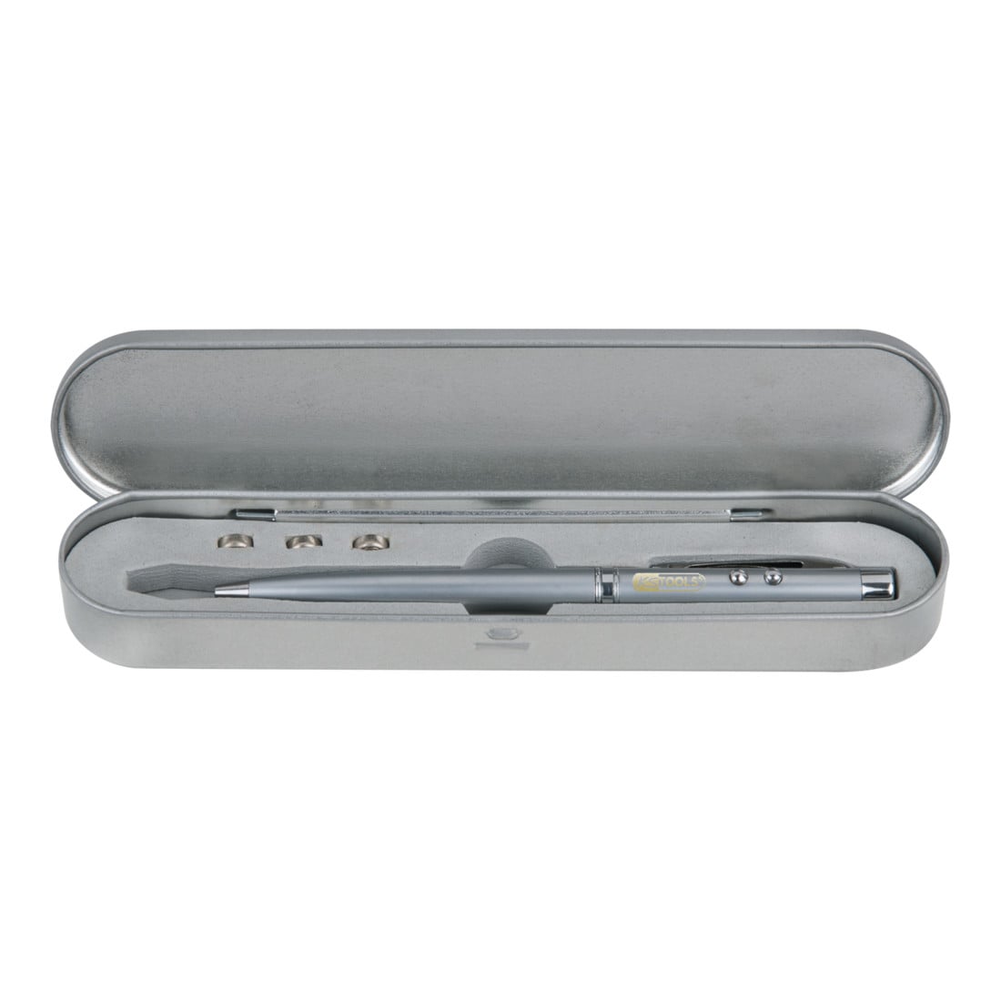 Stylo à bille KS Tools 3 en 1 LED, 130mm