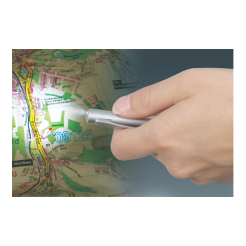 Stylo à bille LED KS Tools 4 en 1, 150 mm