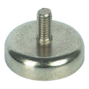 suki Aimant pot Néo Ø20, H14, avec filetage M4, argent Contenu : 1