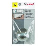 suki Butoir de porte métal, Ø 45 x H 25 mm, auto-adhésif, poli, contenu : 1-1