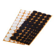 suki Set de patins en feutre 110 pièces, autocollants, blanc, largeur Contenu : 110