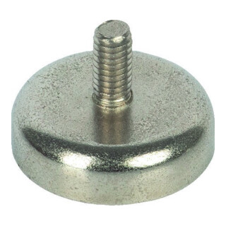 suki Topfmagnet Neo.Ø20,H14, m.Gewindeb.M4,sil Inhalt: 1
