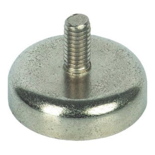 suki Topfmagnet Neo.Ø20,H14, m.Gewindeb.M4,sil Inhalt: 1