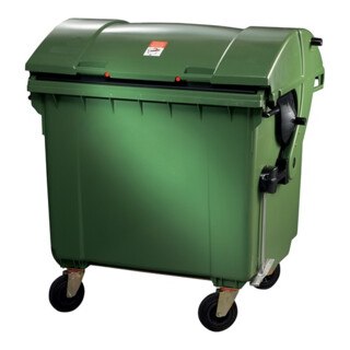 SULO Bidone spazzatura 1,1m³ HDPE verde, 65kg