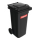 Sulo Müllgroßbehälter 120l grau a.Niederdruck-PE Rad-D.200mm-1