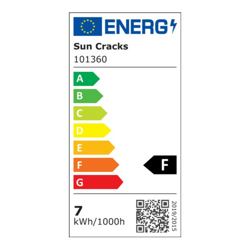 Sun Cracks LED-Einbaustrahler 3000K weiß 101360