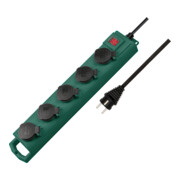 Super-Solid SL 554 DE IP54 Tuinstekkerdoos 5-voudig 5m H07RN-F 3G1.5-2