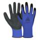 Gants de sécurité Hase Superflex bleu, polyamide/latex-1