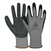 Gants de sécurité Hase Superflex gris, polyamide/latex