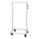 Support à roulettes pour MultiStore, deux côtés gris, 651 x 601 x 1 280 mm