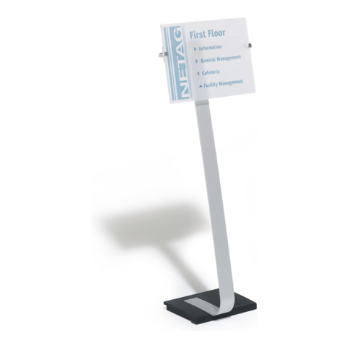 Support au sol durable CRYSTAL SIGN stand A3