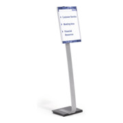 Support au sol durable pour panneau d'information Stand A3-1