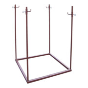 Support Big Bag müba 1010 x 1010 x 1400 mm  (L x l x H) démonté