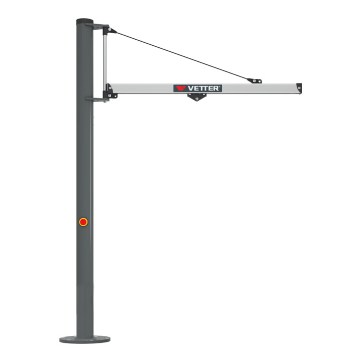 Support d'appareils Vetter avec flèche en aluminium, kit d'équilibrage 7230-2 4,5-7kg, 2,9m