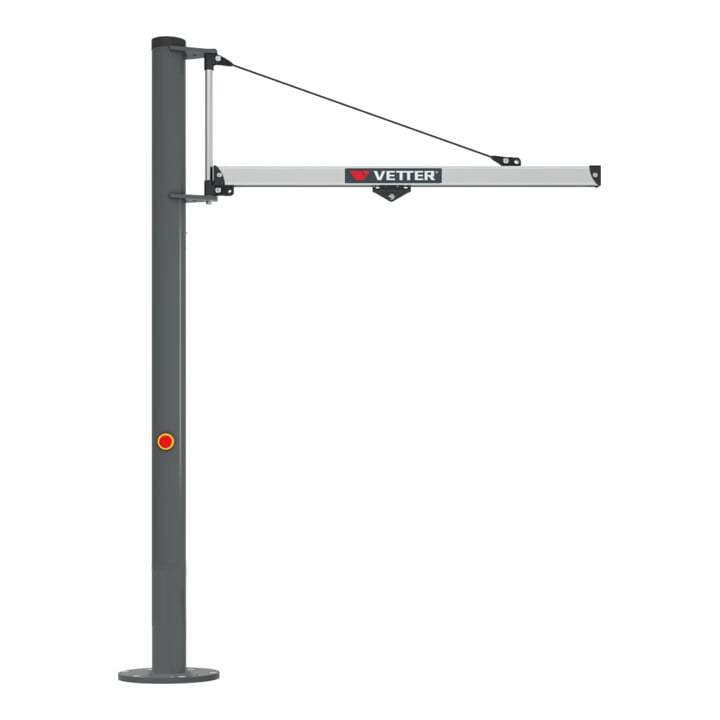Support d'appareils Vetter avec flèche en aluminium, kit d'équilibrage 7230-5 13-17kg, 1,9m