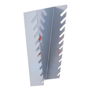 Support de clés H220xl145/75xP50mm nbre.attachements 10 vert. p. panneaux perfor