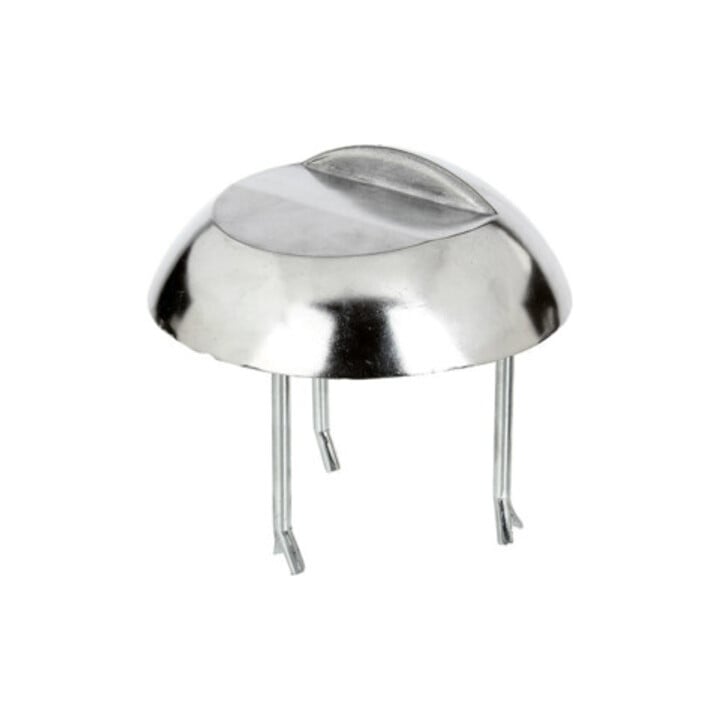 Support de débordement fonte d'aluminium non fini rétractable sur ancrage béton 65mm GAH