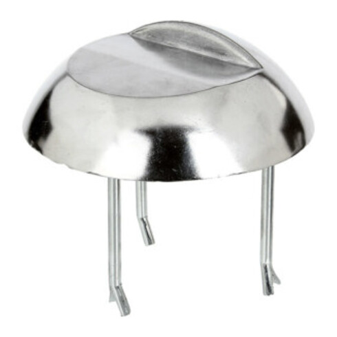 Support de débordement fonte d'aluminium non fini rétractable sur ancrage béton 65mm GAH