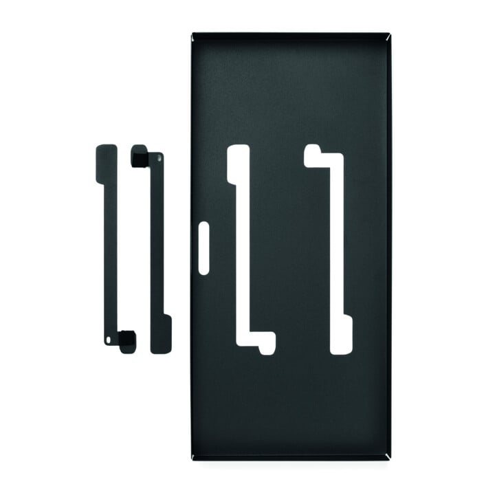 Support de moniteur Durable avec bras pour 1 moniteur, traversée de table, argent métallique