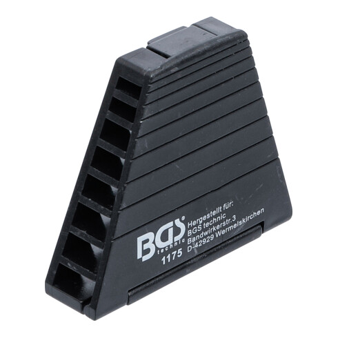 Support de Rangement pour clés mixtes/polygonales 8 pièces BGS