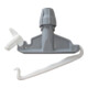 Support de serpillière à franges en plastique gris-1