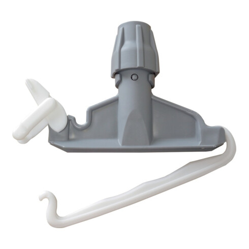 Support de serpillière à franges en plastique gris