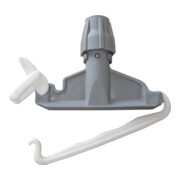 Support de serpillière à franges en plastique gris