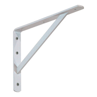 Support industriel L.400mm H.270mm laqué blanc Trgf.150kg