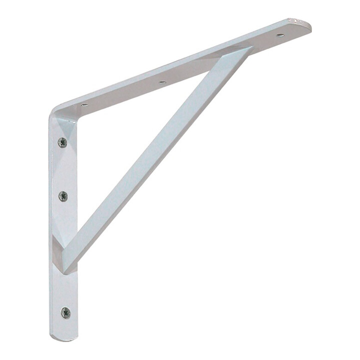 Support industriel L.500mm H.330mm laqué blanc Trgf.150kg