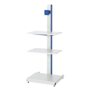 Support informatique fixe Rau LxPxH 650x650x1750mm