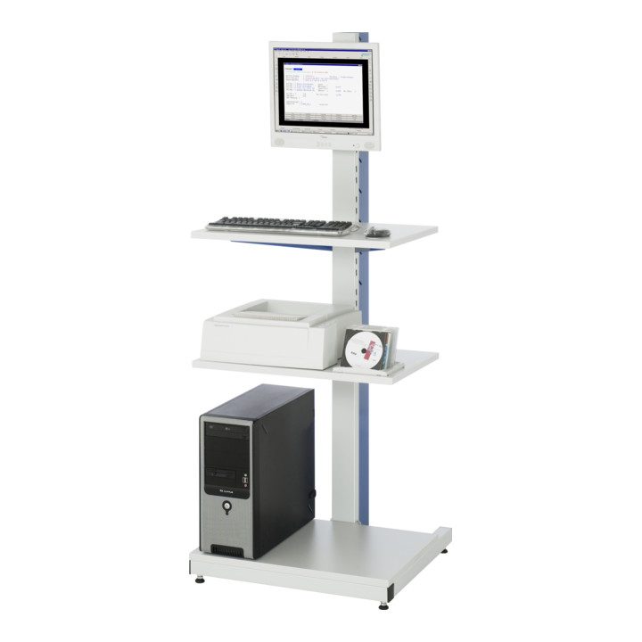 Support informatique fixe Rau LxPxH 650x650x1750mm