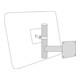 Support mural Moravia pour miroirs de circulation taille 1-3 400 x 500 mm h x l pour la fixation par cheville