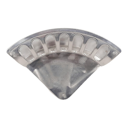 Support mural pour tuyau Forme A Alu Taille 3 I348×P144mm