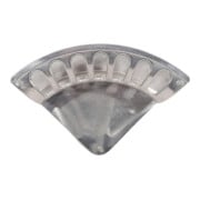 Support mural pour tuyau Forme A Alu Taille 4 I417×P187mm-4