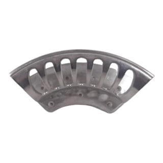 Support mural pour tuyau forme B alu grand I350×P136mm