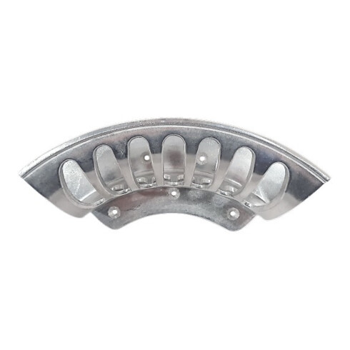 Support mural pour tuyau Forme B Aluminium moyen I254×P106mm