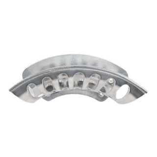 Support mural pour tuyau Forme B Aluminium moyen I254×P106mm