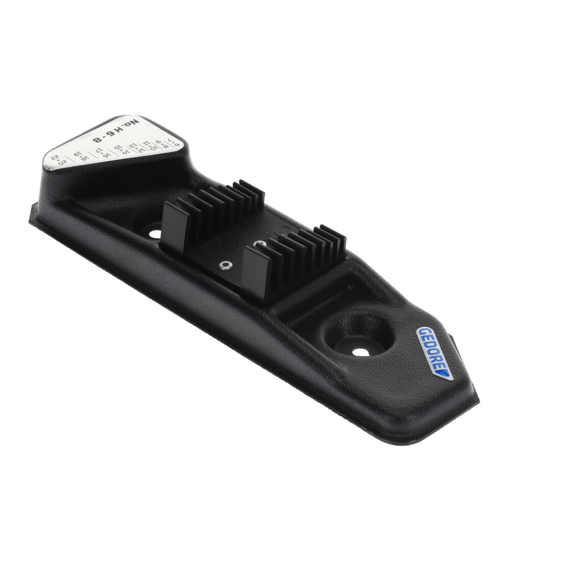 Support plastique Gedore vide pour 8 clés n° 6 (H 6-8L)