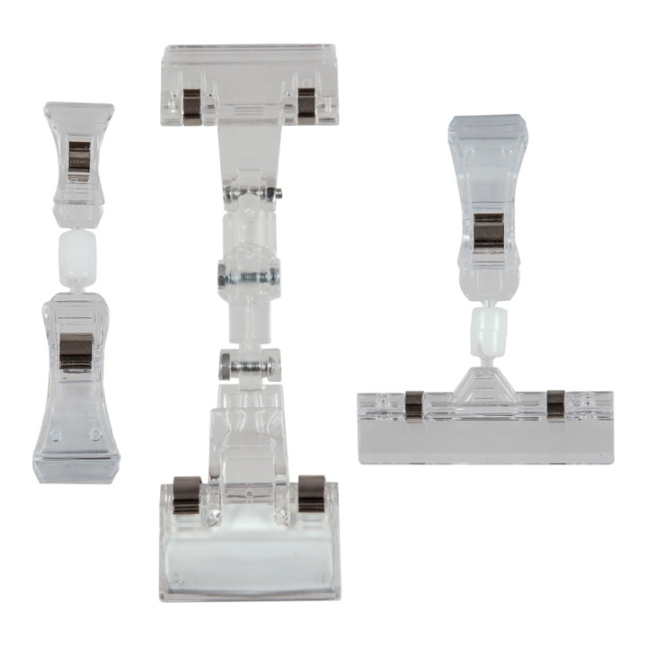 Support polyvalent Eichner avec clip 80 mm et Mag