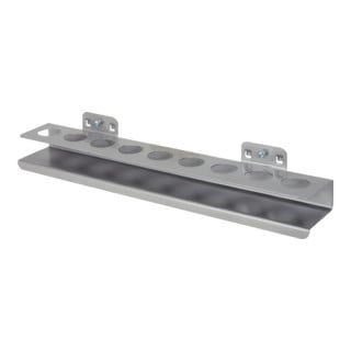 Support porte-outils, 9 trous, 390x30mm
