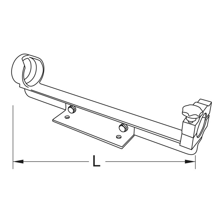 Support pour compresseur de ressorts, 500mm KS Tools