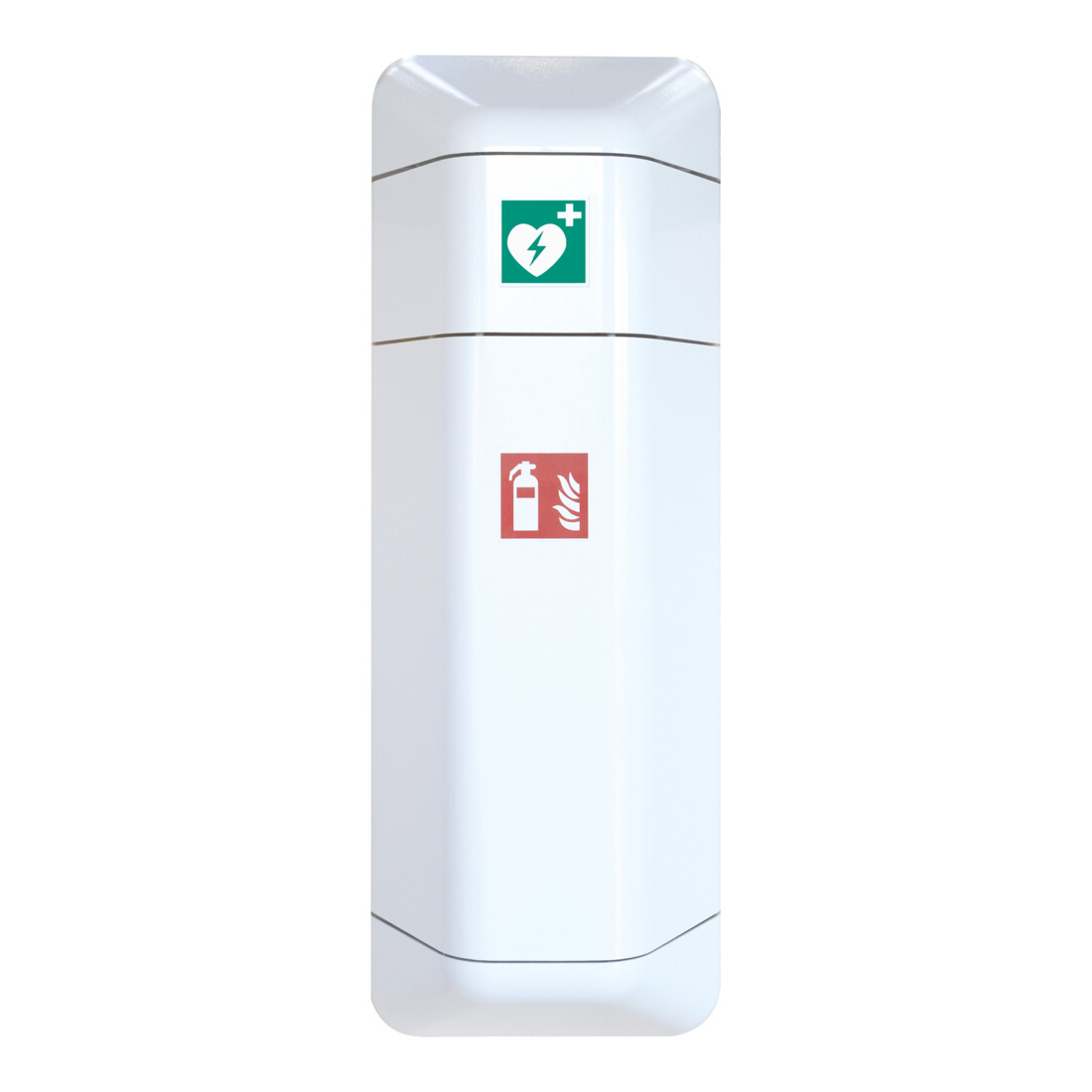 Support pour défibrillateur Eichner blanc