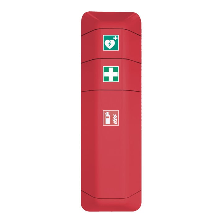 Support pour défibrillateur Eichner blanc