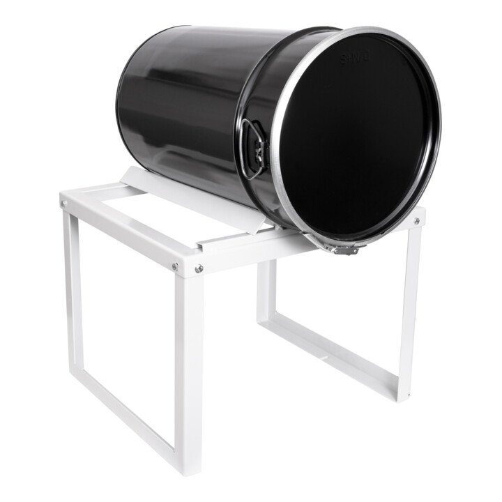 Support pour fûts STIER pour 1 fût de 60 l ou 1 fût de 200 l, 600x550x453 mm