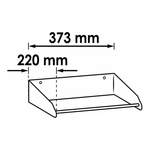 Support pour rouleau essuie-tout V2397 VIGOR