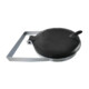 Support pour sacs poubelles STIER pour fixation murale, noir, pour volume de 120 l, lxPxH 550x370x100 mm-2