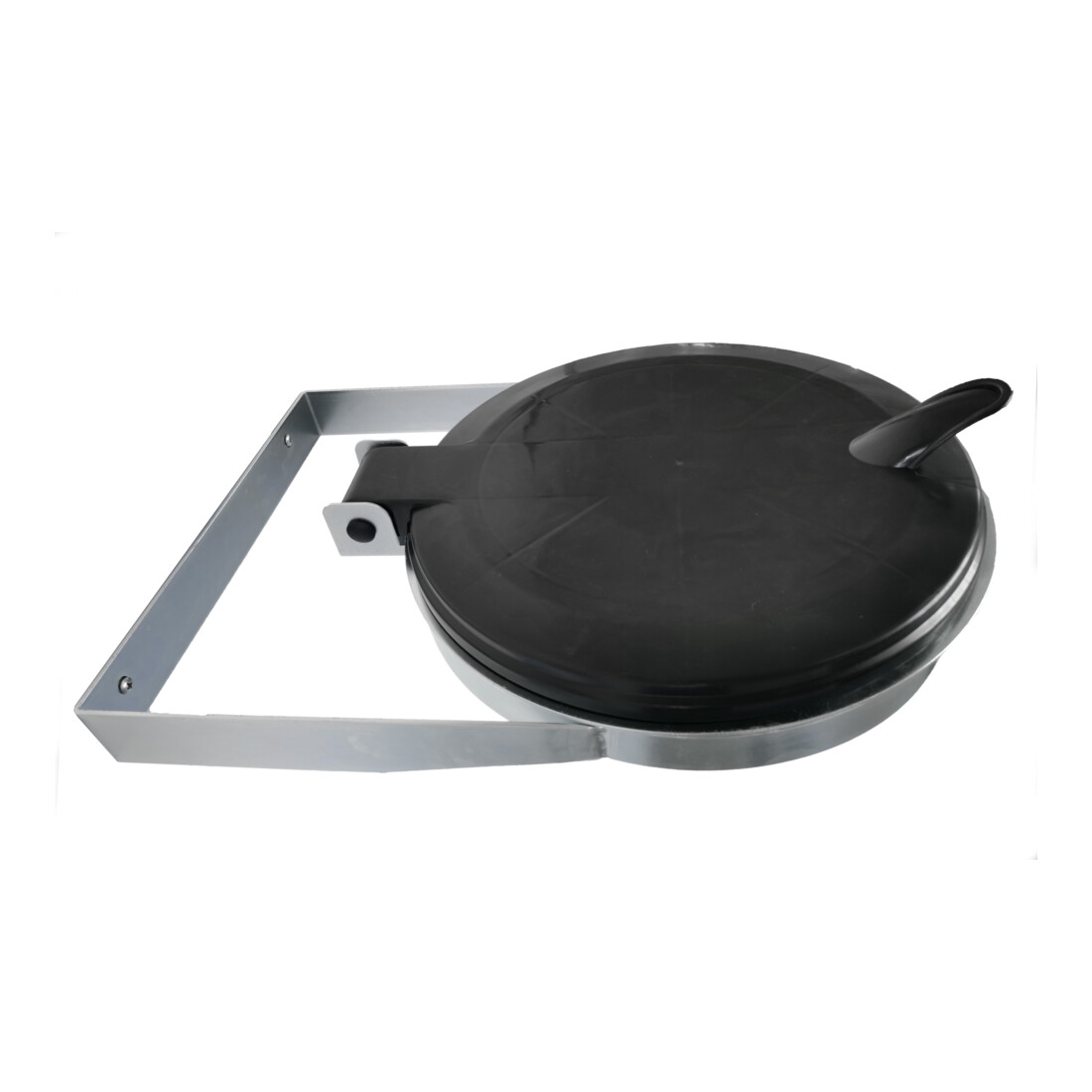 Support pour sacs poubelles STIER pour fixation murale, noir, pour volume de 120 l, lxPxH 550x370x100 mm