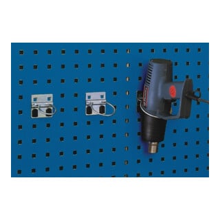 Support rond D. 40 mm galvanisé p. panneaux perforés 5un./sachet BOTT